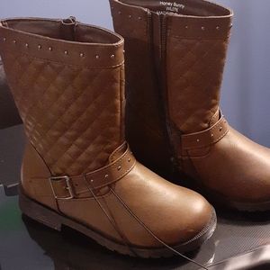 Girls Brown Boots